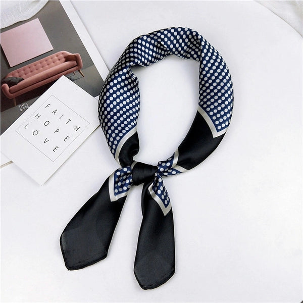 Alloy Korea  Scarf  (1 Scallop Floral Blue)   Nhmn0370-1-scallop-floral-blue