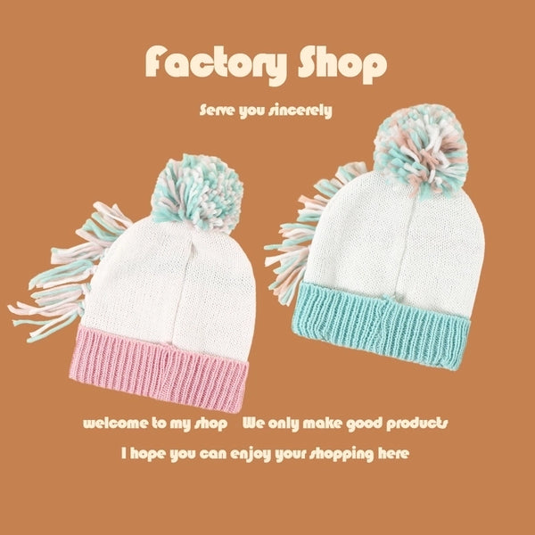 Children's  Woolen Cute Hat