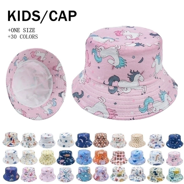 Children Unisex Cute Dinosaur  Watermelon Bucket Hat