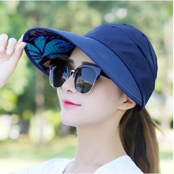 Cloth Fashion  Hat  (beads Style - Navy) Nhcm1239-beads Style - Navy