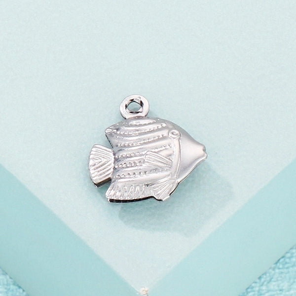 Cute Fish Stainless Steel Jewelry Accessories