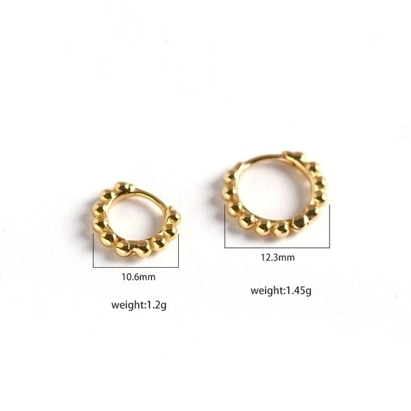 Fashion Geometric Plating No Inlaid Earrings