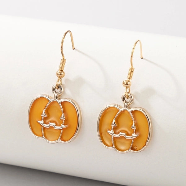 Halloween Pumpkin Ghost Demon Earrings Wholesale