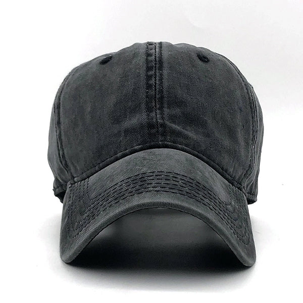 Korean Washed Cotton Distressed Baseball Hat Wholesale