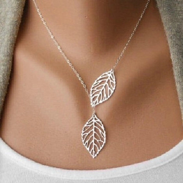 Maple Leaf Tree Plant Alloy Halloween Christmas Easter Women'S