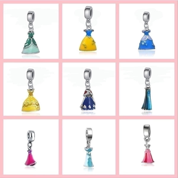 Princess Cartoon Style Cartoon Alloy Enamel Plating Jewelry Accessories