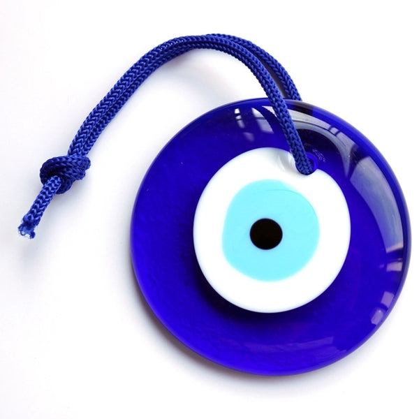 Qimei Jewelry Turkish Blue Eye Accessories Glazed Glass Devil's Eye Necklace Eye Accessories Pendant Pendant