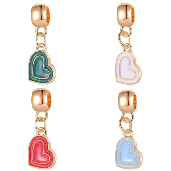 Retro Heart Shape Alloy Enamel Jewelry Accessories