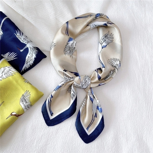 Simple Square Silk Scarf