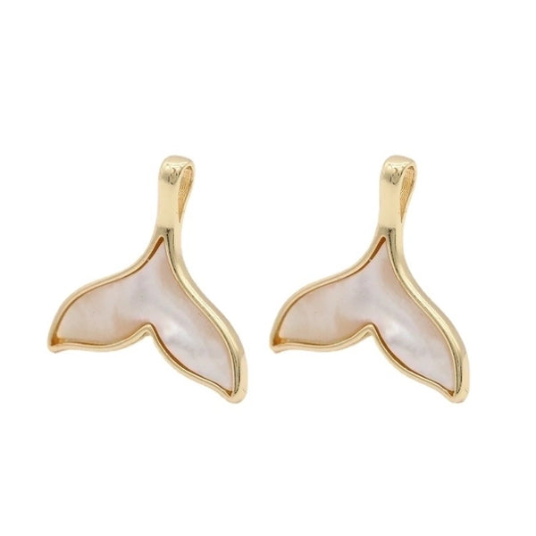 Simple Style Fish Tail Copper Plating Jewelry Accessories