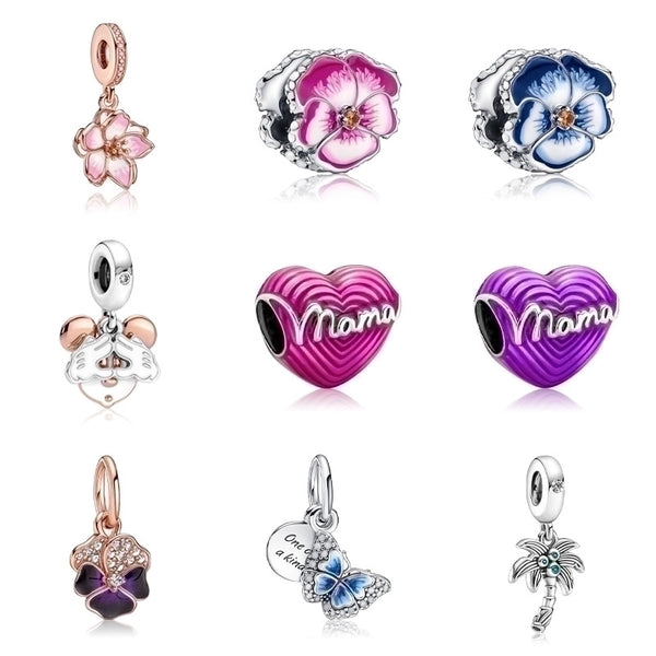 Simple Style Letter Heart Shape Flower Rhinestones Alloy Wholesale Jewelry Accessories