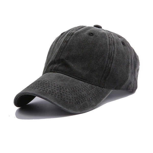 Unisex Basic Solid Color Curved Eaves Baseball Cap