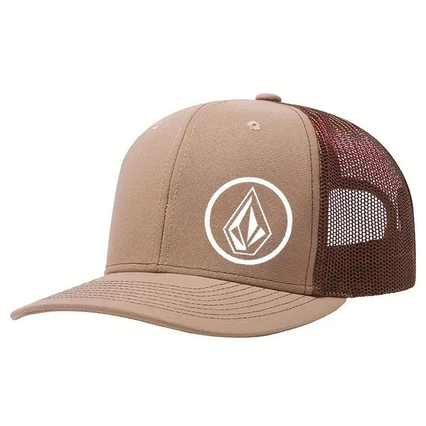 Unisex Casual Sports Style Geometric Wide Eaves Baseball Cap