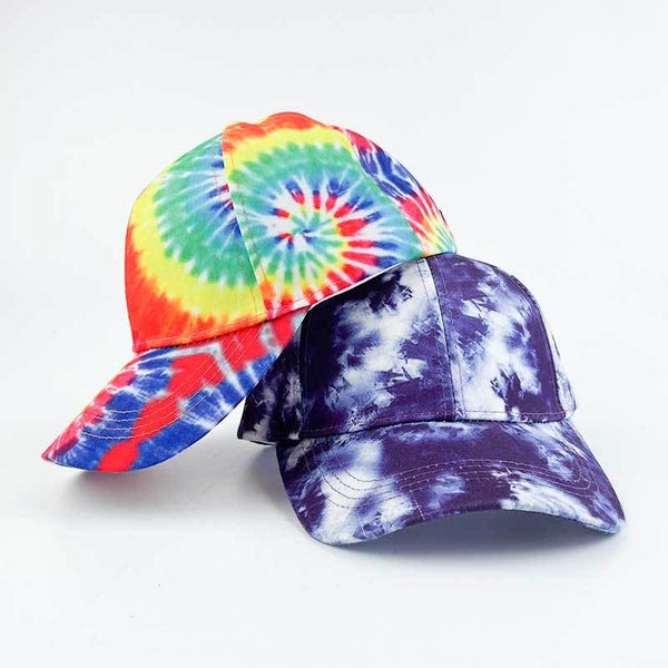 Unisex Fashion Colorful Printing Curved Eaves Baseball Cap