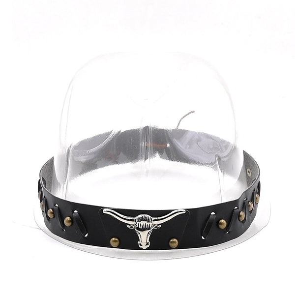 Unisex Fashion Geometric Flat Eaves Hat Decoration