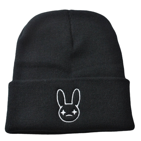 Unisex Fashion Rabbit Handmade Crimping Wool Cap