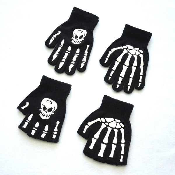 Unisex Fashion Skull Gloves