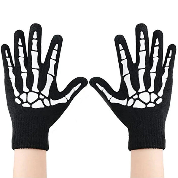 Unisex Funny Skull Gloves