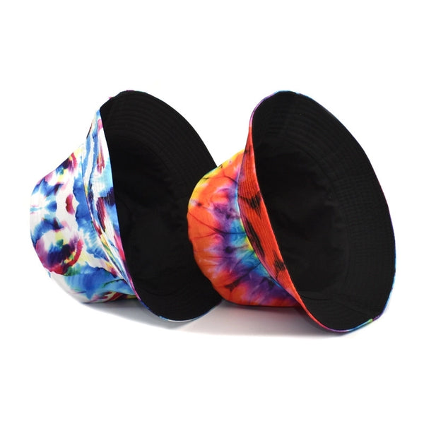 Unisex Hip-hop 3d Print Color Block Elephant Flat Eaves Bucket Hat