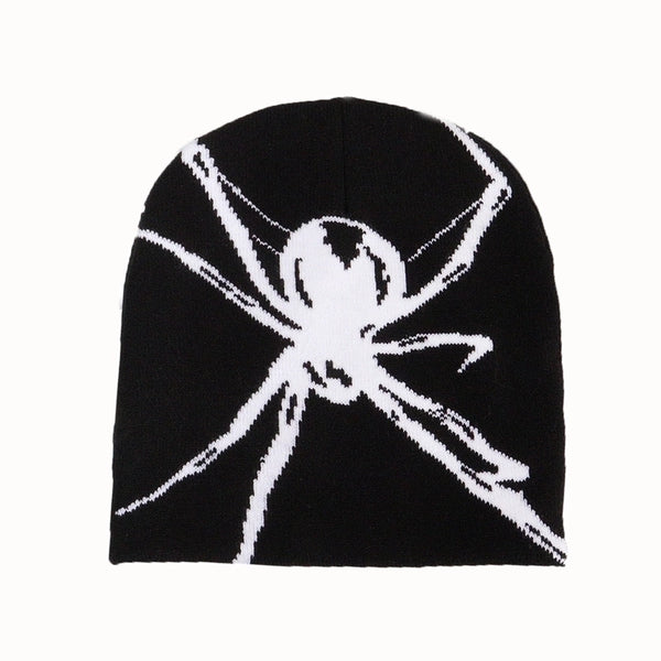 Unisex Hip-hop Vintage Style Spider Eaveless Wool Cap