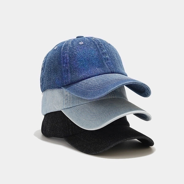 Unisex Retro Solid Color Baseball Cap