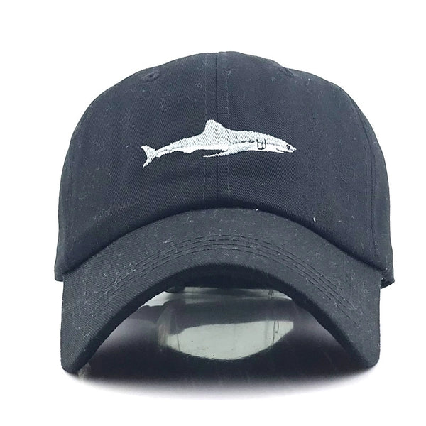 Unisex Simple Style Fish Crimping Baseball Cap