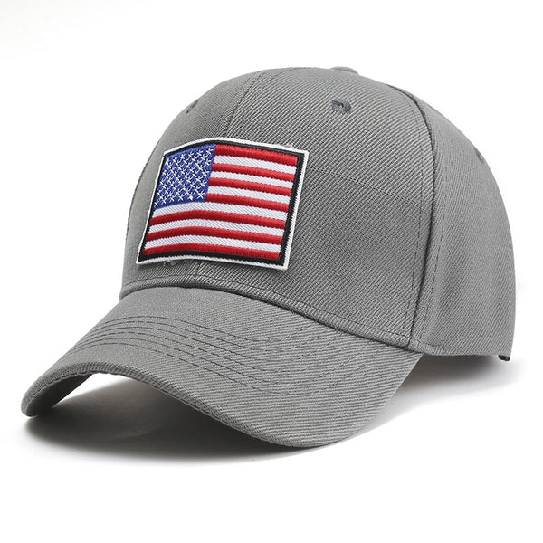 Unisex Simple Style National Flag Curved Eaves Baseball Cap