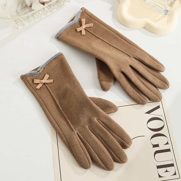 Unisex Simple Style Solid Color Gloves