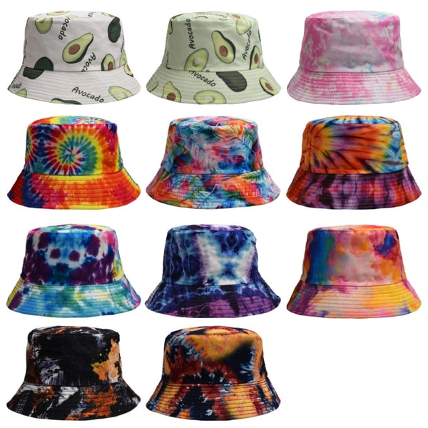 Unisex Streetwear Fruit Printing Bucket Hat