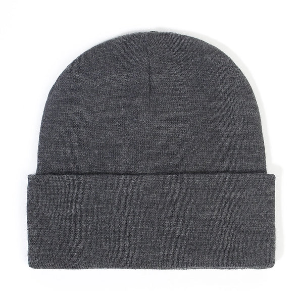 Women's Basic Classic Style Solid Color Eaveless Wool Cap