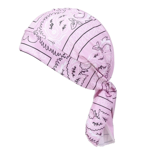 Women's Basic Plant Printing Eaveless Beanie Hat