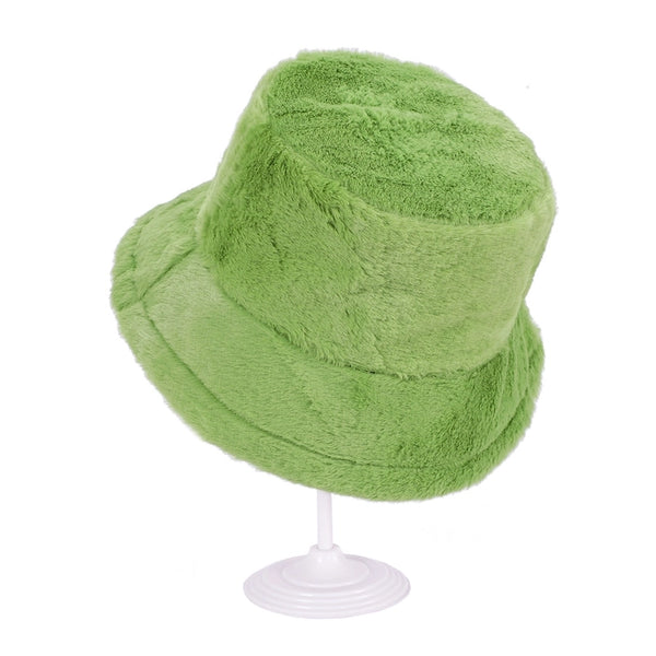 Women's Casual Simple Style Solid Color Wide Eaves Bucket Hat