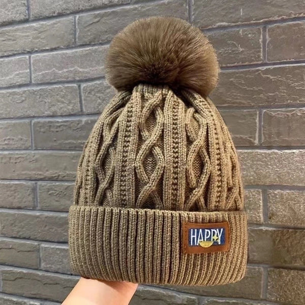 Women's Elegant Basic Simple Style Solid Color Eaveless Wool Cap