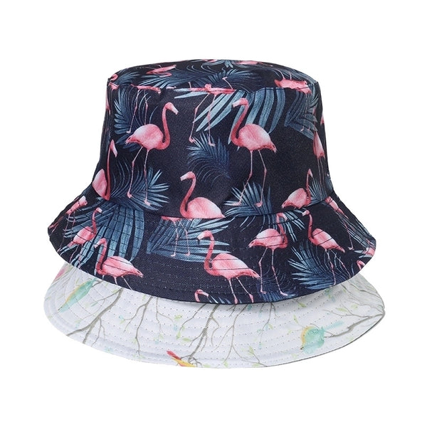 Women's Elegant Lady Animal Big Eaves Bucket Hat