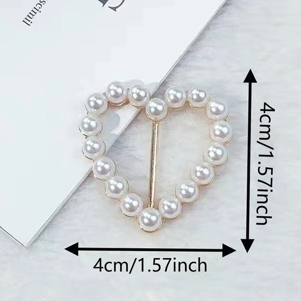 Women's Elegant Simple Style Heart Shape Alloy Resin Hollow Out Scarf Ring