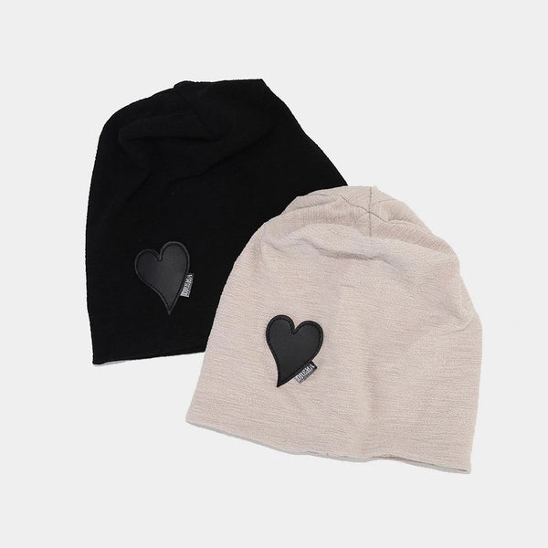 Women's Elegant Simple Style Letter Heart Shape Beanie Hat