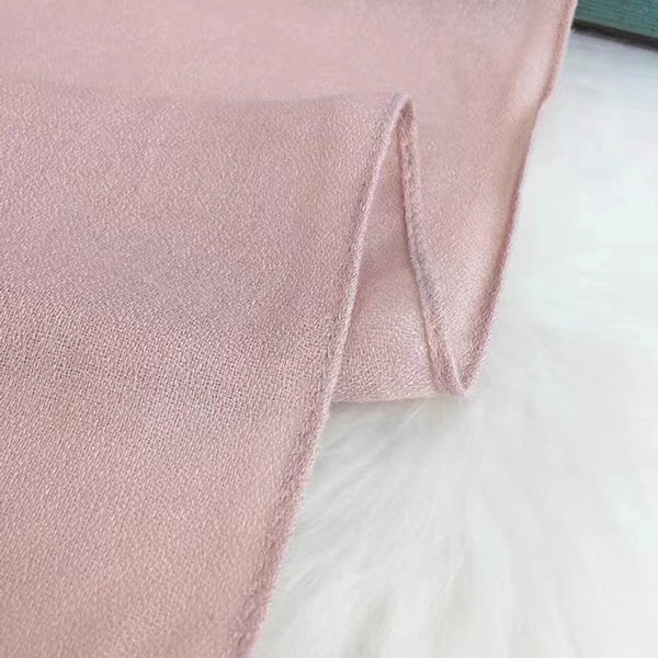 Women's Elegant Simple Style Solid Color Polyester Scarf