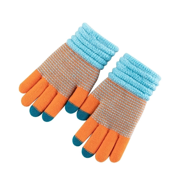 Women's Elegant Streetwear Color Block Gloves 1 Set