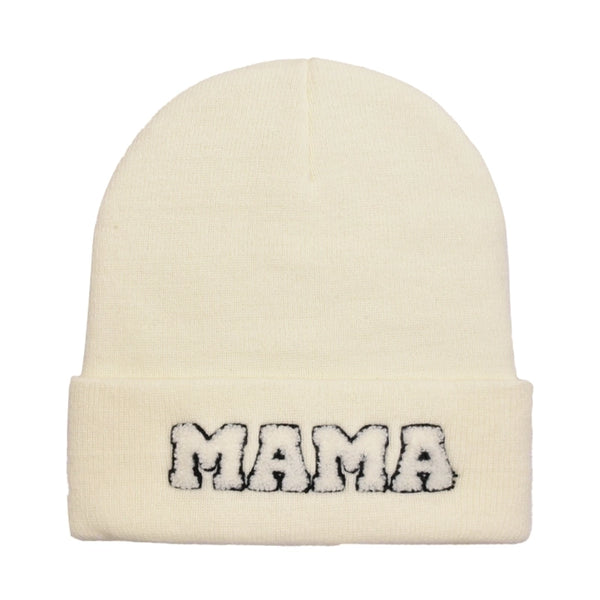 Women's Embroidery Letter Embroidery Eaveless Wool Cap