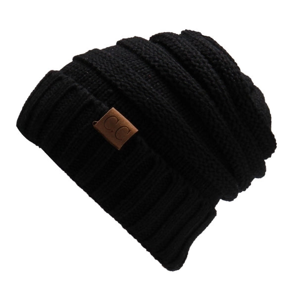 Women's Fashion Solid Color Crimping Wool Cap