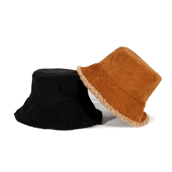 Women's Fashion Solid Color Sewing Bucket Hat