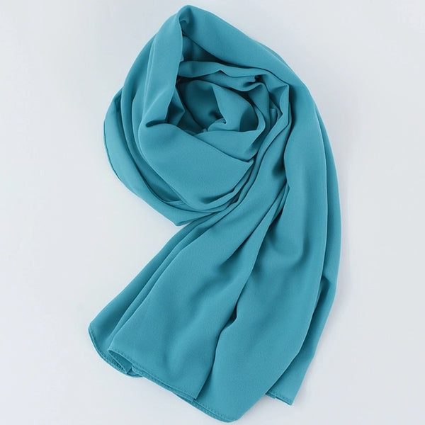 Women's Simple Style Classic Style Solid Color Satin Silk Scarf