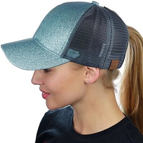 Women's Sweet Solid Color Curved Eaves Baseball Cap